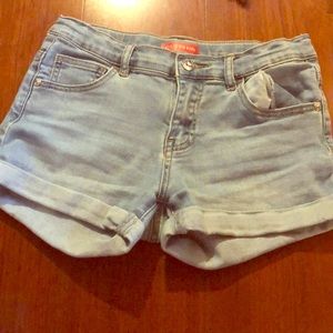 Guess shorts with silver embellishments. ♡